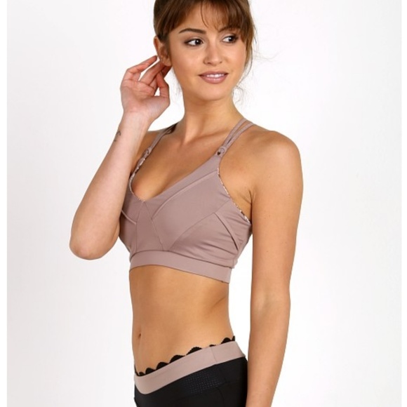 Track & Bliss Other - Track & Bliss The Triangle Sports Bra Nude